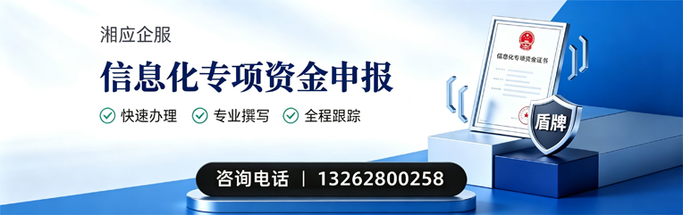 黄冈信息化专项资金申报服务
